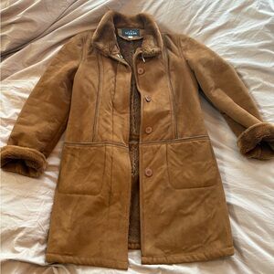 Brown Shearling Coat